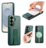 Samsung Galaxy S24 / S25 MagSafe Hoesje met Polsband Groen afbeelding 8
