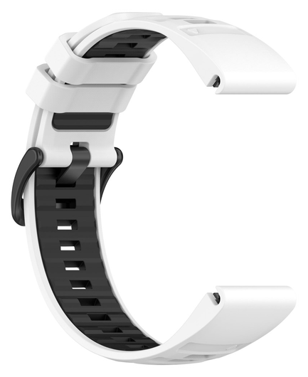 Universeel Garmin QuickFit 22MM Bandje Siliconen Gespsluiting Wit afbeelding 4