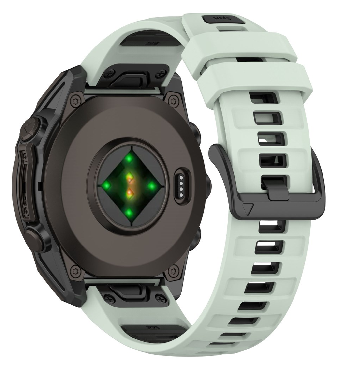Universeel Garmin QuickFit 22MM Bandje Siliconen Gespsluiting Mint afbeelding 2