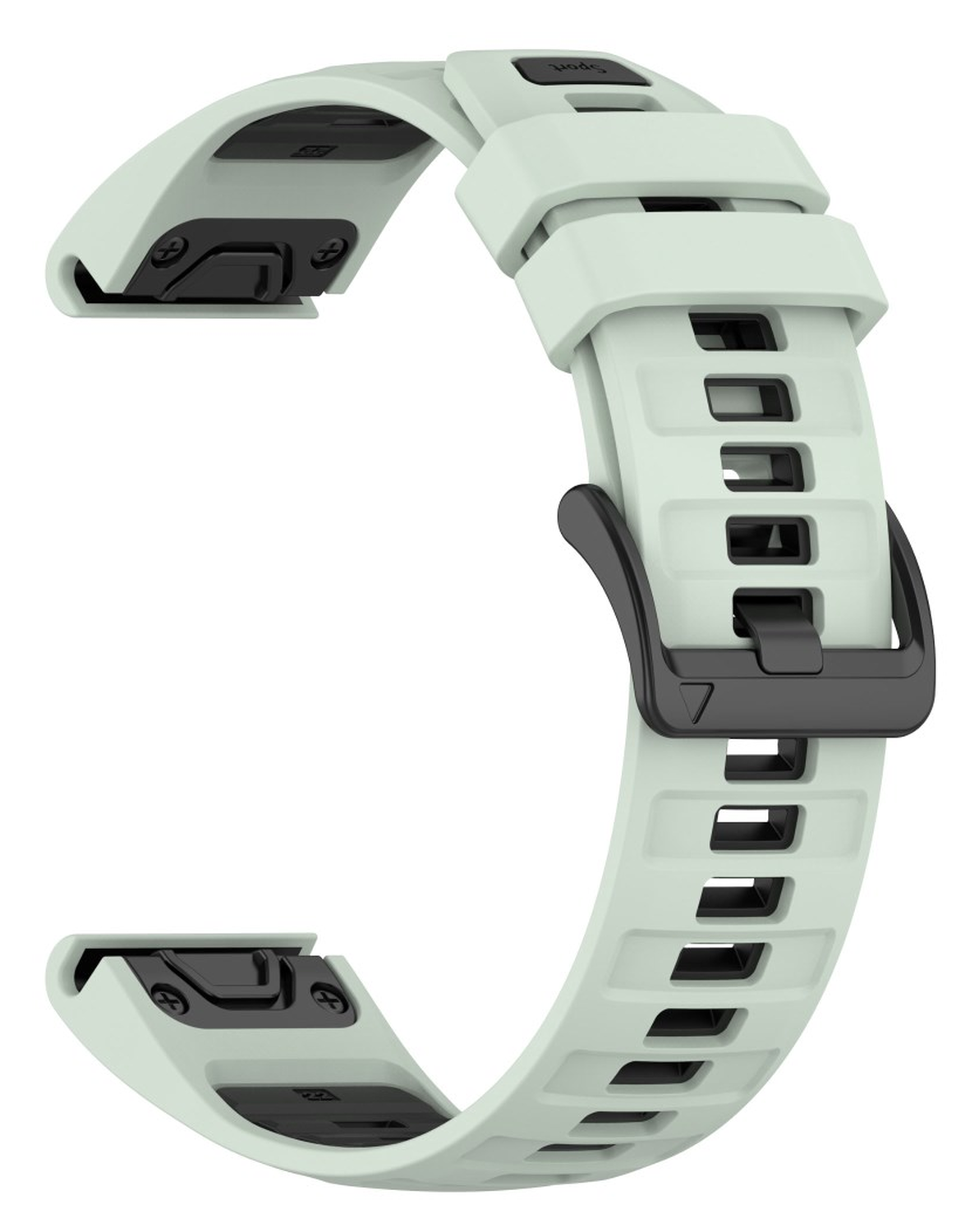 Universeel Garmin QuickFit 22MM Bandje Siliconen Gespsluiting Mint afbeelding 3
