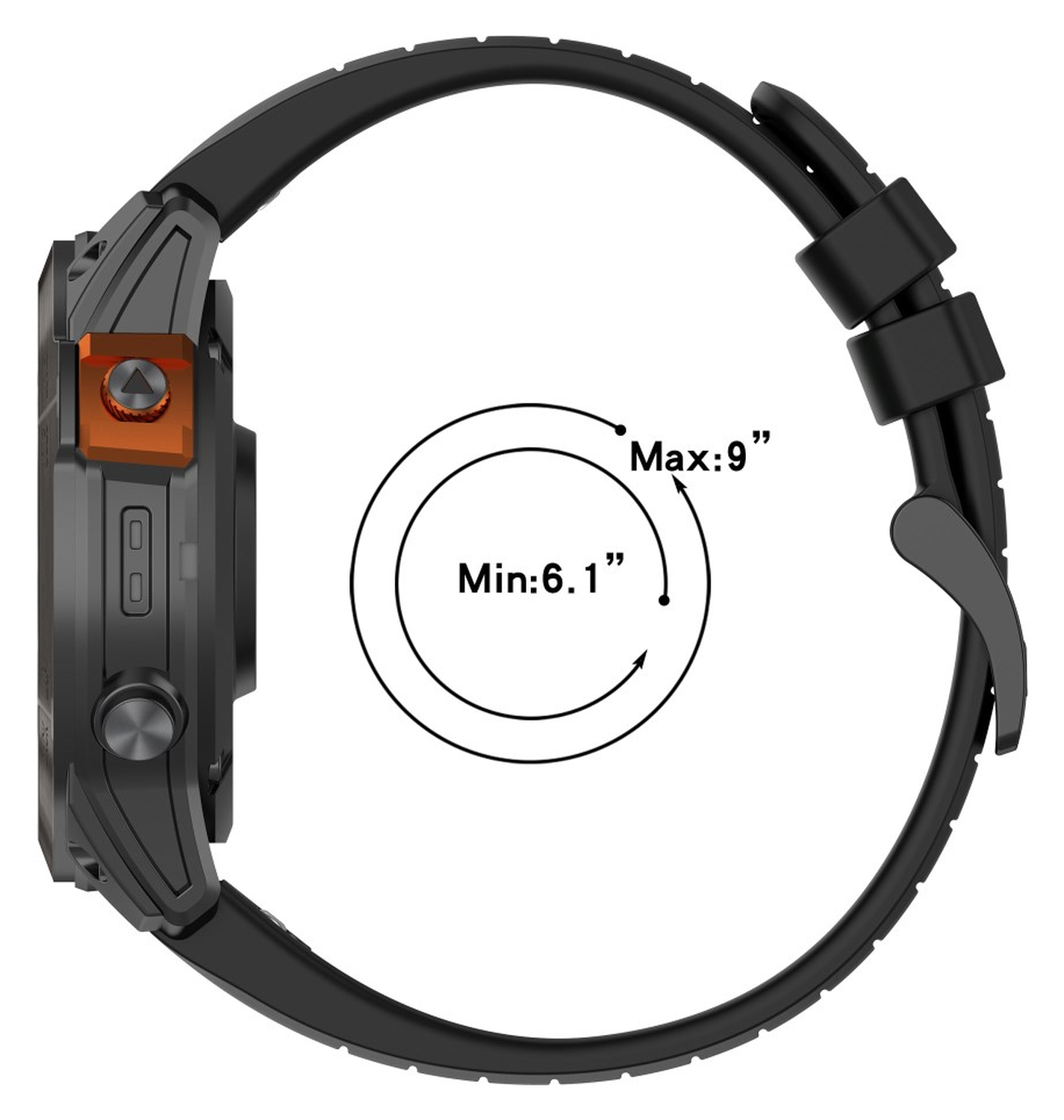 Universeel Garmin QuickFit 22MM Bandje Siliconen Gespsluiting Mint afbeelding 6