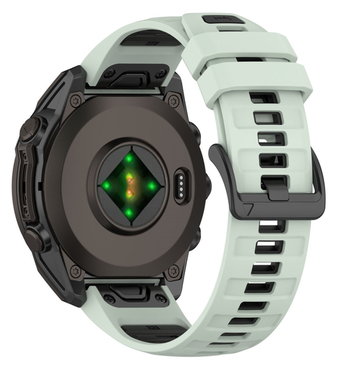 Universeel Garmin QuickFit 22MM Bandje Siliconen Gespsluiting Mint afbeelding 2