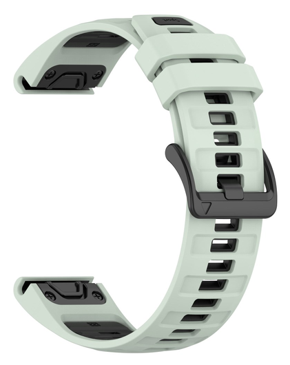 Universeel Garmin QuickFit 22MM Bandje Siliconen Gespsluiting Mint afbeelding 3