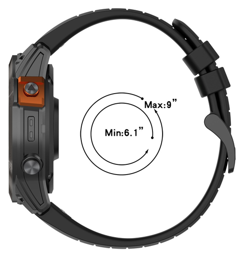 Universeel Garmin QuickFit 22MM Bandje Siliconen Gespsluiting Mint afbeelding 6