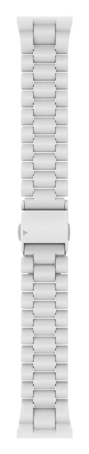 Universeel Garmin Quickfit 20MM Bandje Roestvrij Staal Wit afbeelding 4