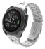 Universeel Garmin Quickfit 20MM Bandje Roestvrij Staal Wit afbeelding 3