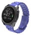 Universeel Garmin Quickfit 20MM Bandje Roestvrij Staal Blauw afbeelding 3
