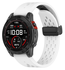 Universeel Garmin Quickfit 20MM Bandje met Gesp Siliconen Wit afbeelding 4