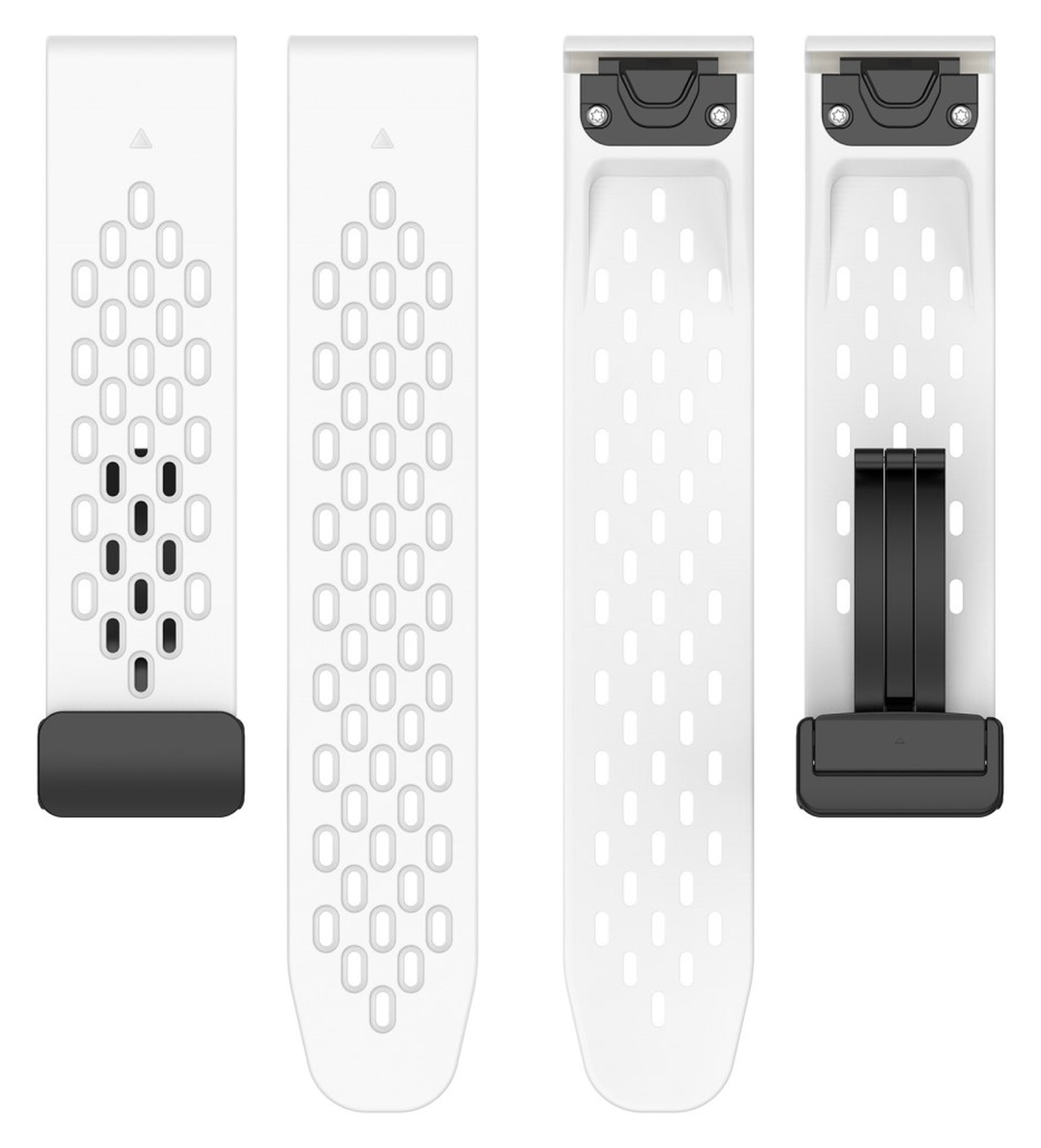 Universeel Garmin Quickfit 20MM Bandje met Gesp Siliconen Beige afbeelding 5
