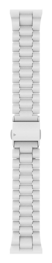 Universeel Garmin Quickfit 26MM Bandje Roestvrij Staal Wit afbeelding 4