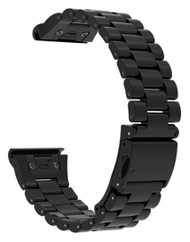 Universeel Garmin Quickfit 26MM Bandje Roestvrij Staal Zwart