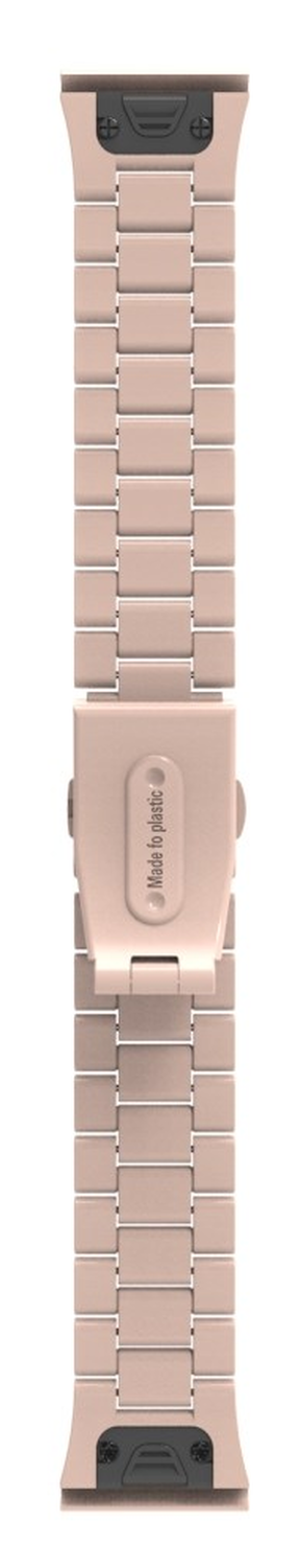 Universeel Garmin Quickfit 26MM Bandje Roestvrij Staal Roze afbeelding 5