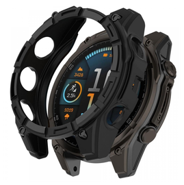 Garmin Fenix 8 47mm Hoesje - TPU Bumper Case - Zwart