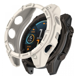 Garmin Fenix 8 47mm Hoesje - TPU Bumper Case - Beige