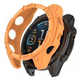 Garmin Fenix 8 43mm Hoesje - TPU Bumper Case - Oranje