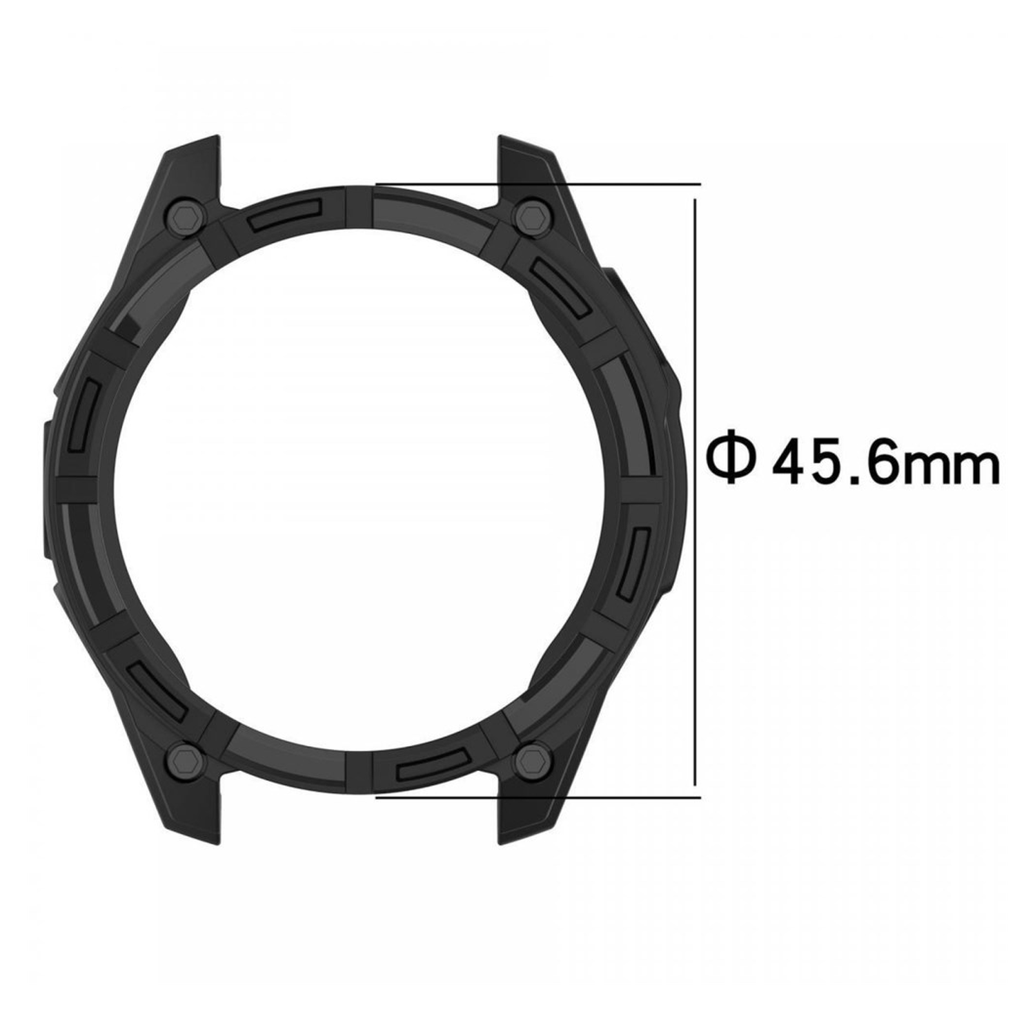 Garmin Fenix 8 43mm Hoesje - TPU Bumper Case - Beige afbeelding 3