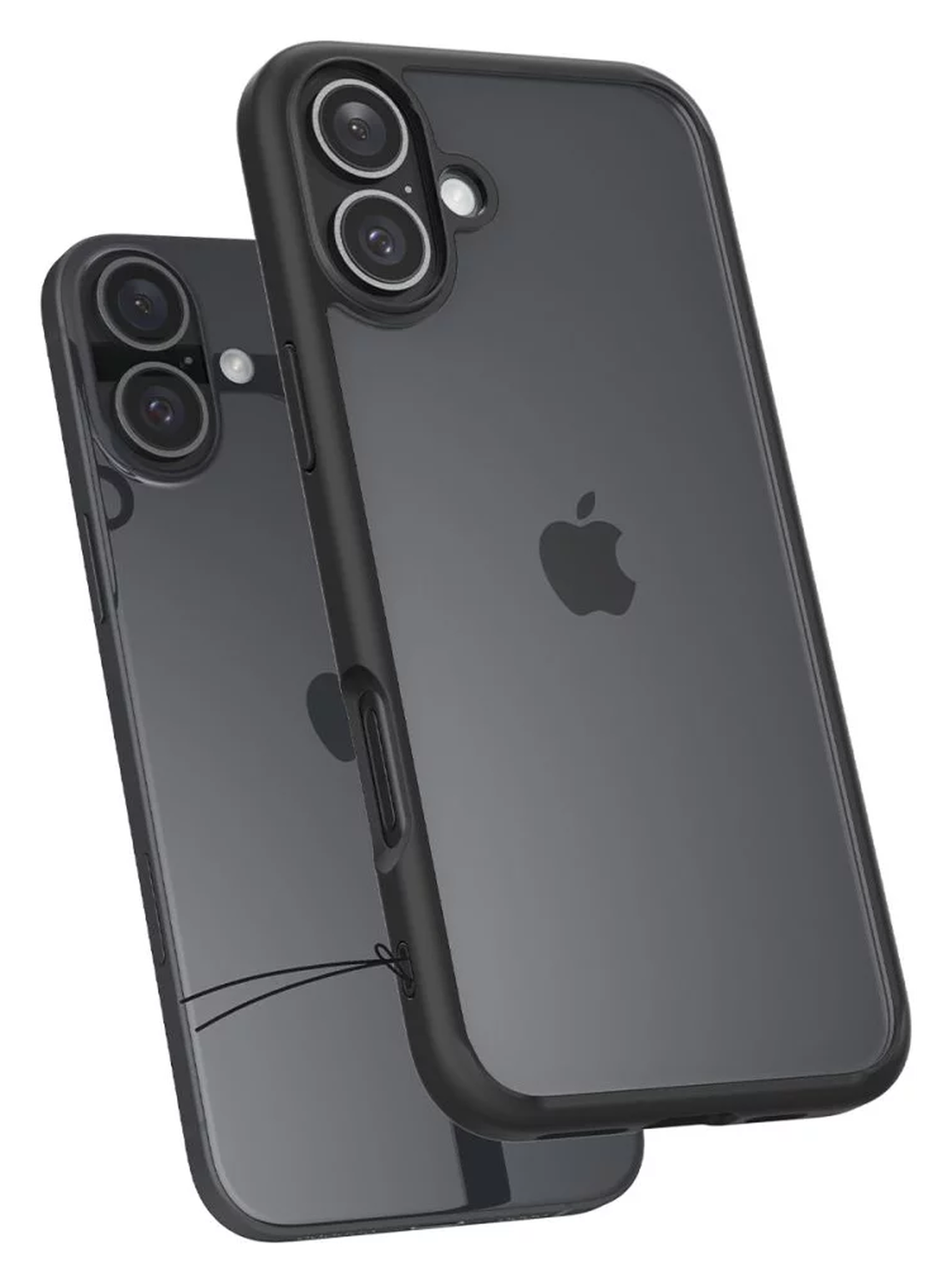 Spigen Ultra Hybrid Apple iPhone 16 Plus Hoesje Back Cover Matte Zwart afbeelding 11