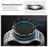 Spigen Samsung Galaxy Watch 7 44MM Bezel Ring Randbeschermer Zwart afbeelding 6