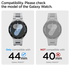 Spigen Samsung Galaxy Watch 7 44MM Bezel Ring Randbeschermer Zwart afbeelding 7