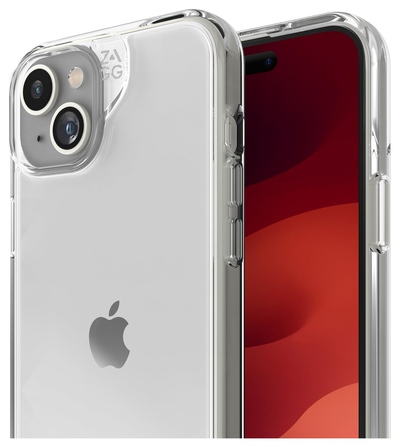 ZAGG Crystal Palace Apple iPhone 15 Plus / 14 Plus Hoesje 4M DropProof Clear afbeelding 1