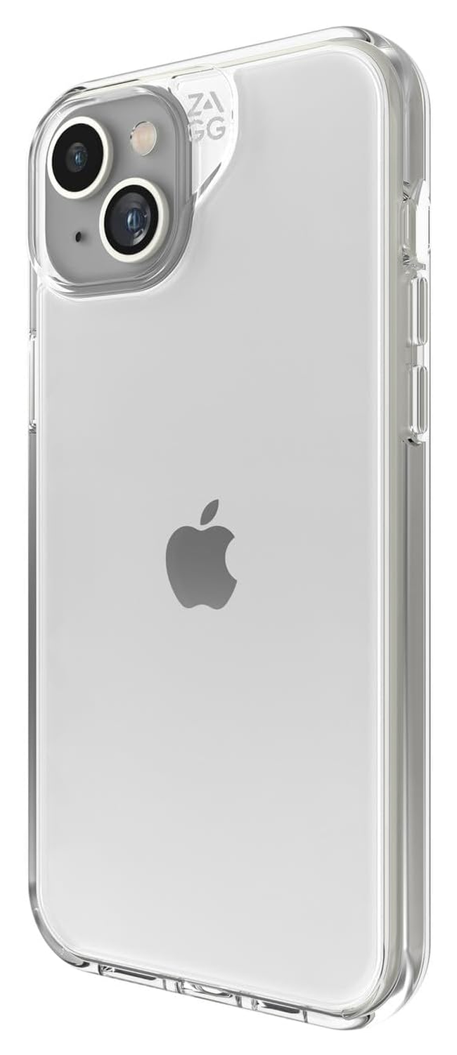 ZAGG Crystal Palace Apple iPhone 15 Plus / 14 Plus Hoesje 4M DropProof Clear afbeelding 2