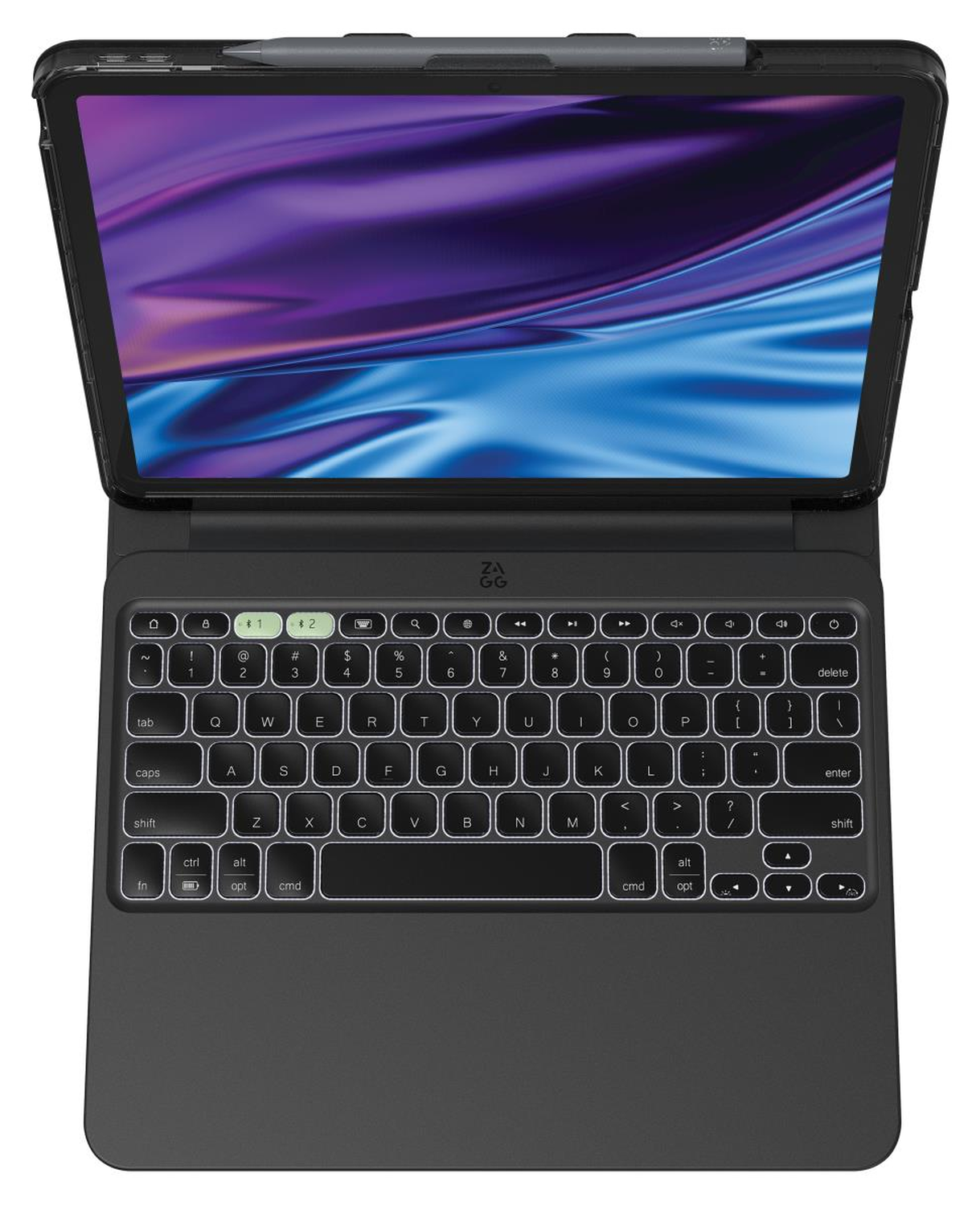ZAGG Pro Keys Apple iPad Air 13 (2024/2025) Hoes met Belgisch Toetsenbord Zwart afbeelding 8