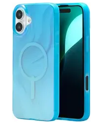 ZAGG Milan Snap Apple iPhone 16 Plus Hoesje MagSafe Back Cover Deep Aurora afbeelding