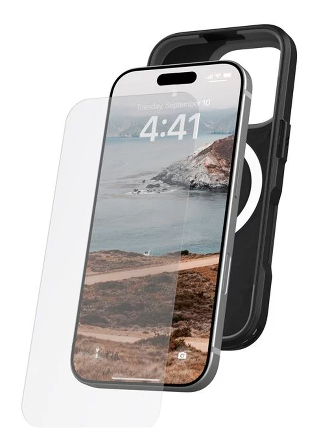 UAG Glass Shield Apple iPhone 16 Pro Screen Protector Tempered Glass afbeelding 6