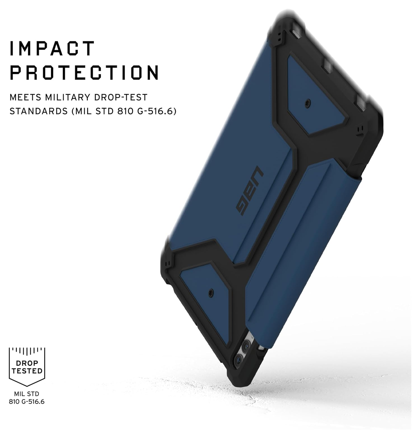Urban Armor Gear Metropolis SE Samsung Galaxy Tab S9 Plus Hoes Book Case Mallard afbeelding 2