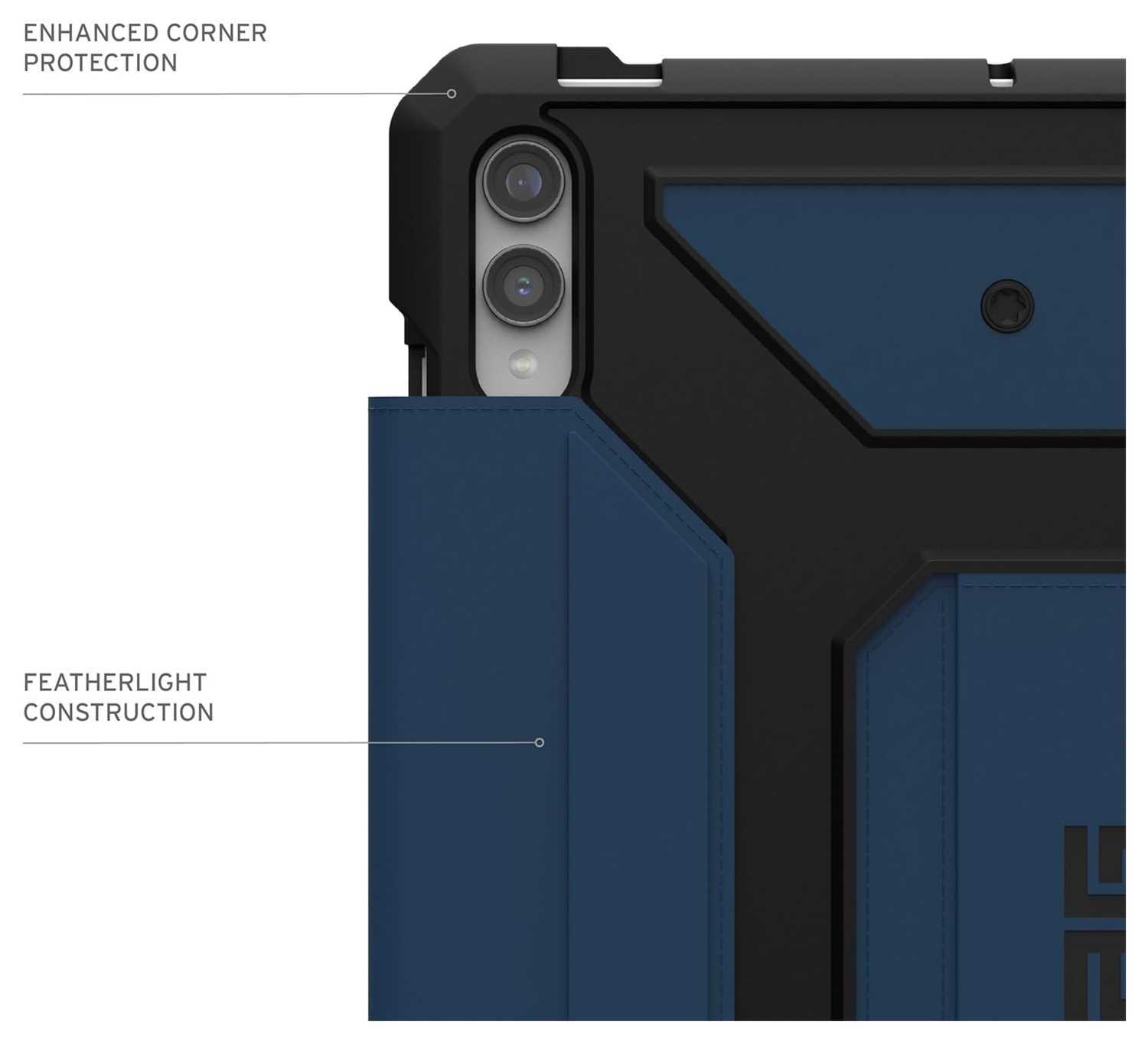 Urban Armor Gear Metropolis SE Samsung Galaxy Tab S9 Plus Hoes Book Case Mallard afbeelding 4