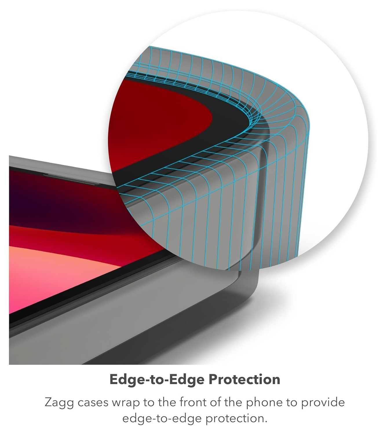 ZAGG Crystal Palace Apple iPhone 15 Pro Max Hoesje 4M DropProof Transparant afbeelding 2