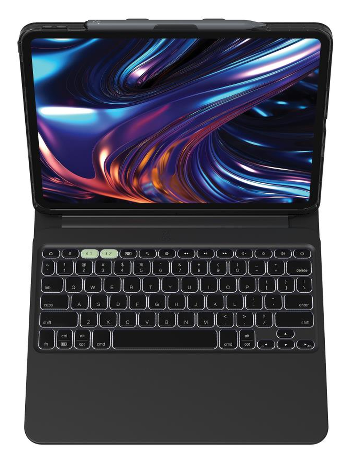 ZAGG Pro Keys 2 Apple iPad Pro 13 (2024) Hoes met Belgisch Toetsenbord Zwart afbeelding 7
