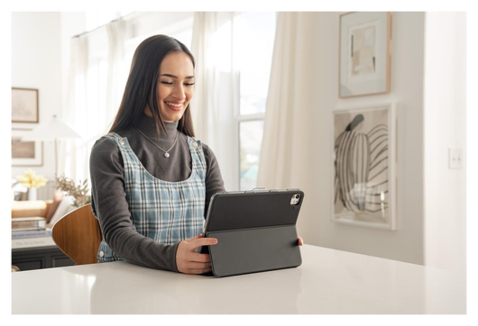 ZAGG Pro Keys 2 Apple iPad Pro 13 (2024) Hoes met Belgisch Toetsenbord Zwart afbeelding 2