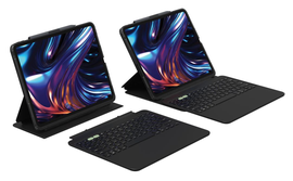 ZAGG Pro Keys 2 Apple iPad Pro 13 (2024) Hoes met Belgisch Toetsenbord Zwart