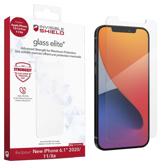 InvisibleShield Glass Elite Plus Apple iPhone 12 / 12 Pro Screen Protector afbeelding 1
