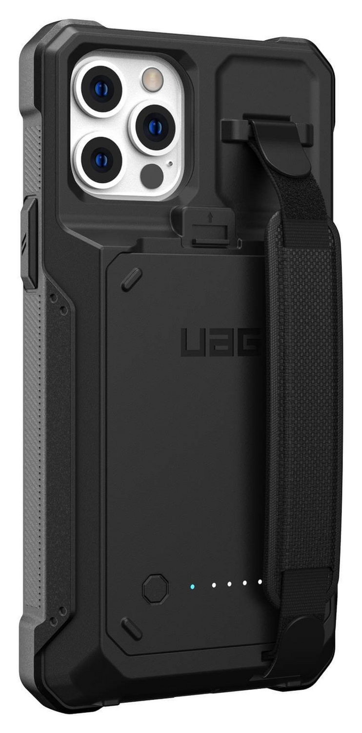 Urban Armor Gear Workflow iPhone 13 Hoesje Battery Pack Zwart afbeelding 2