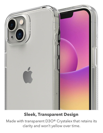 Gear4 Crystal Palace iPhone 14 Backcover Shockproof Transparant afbeelding 3