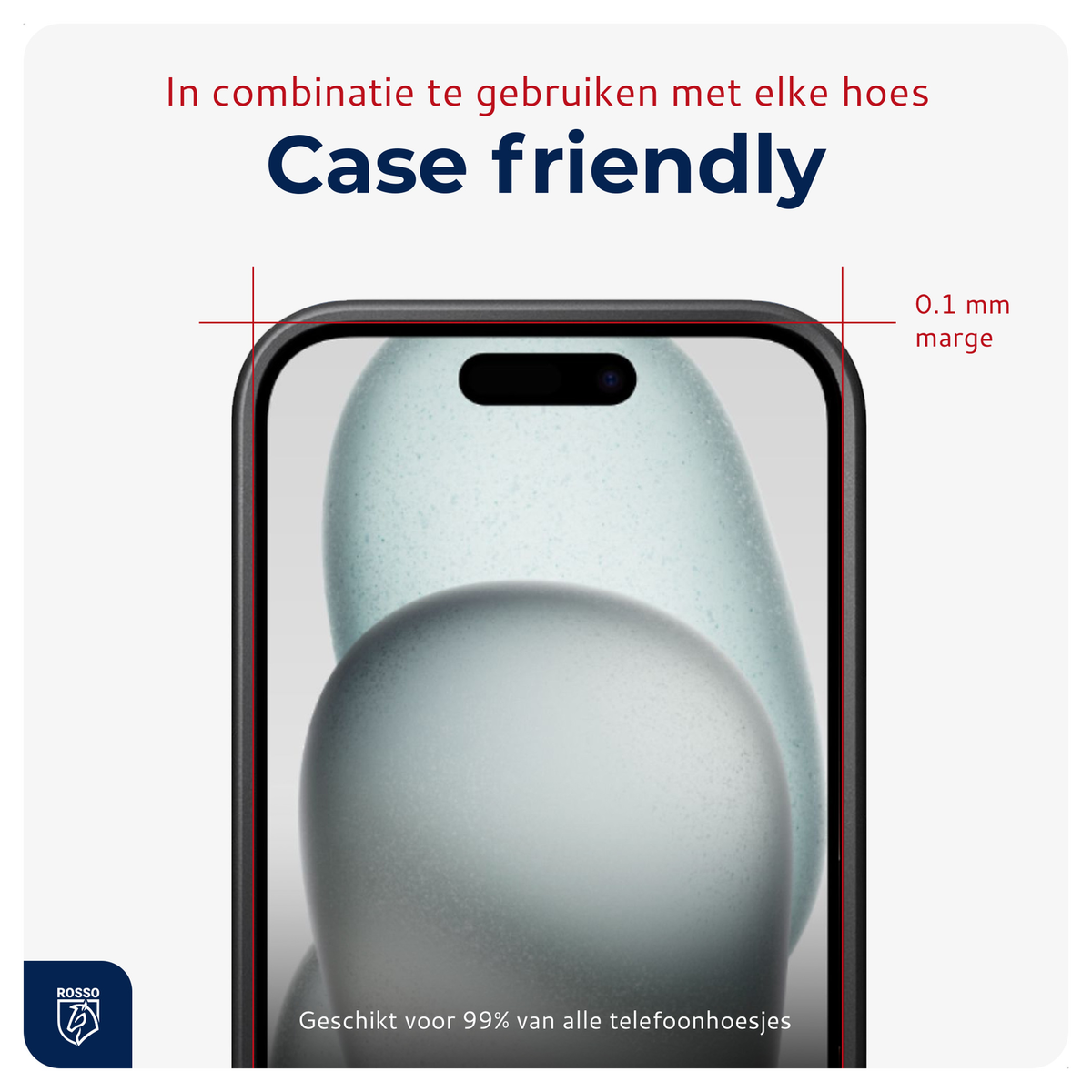 Rosso Samsung Galaxy S23 FE Tempered Glass met Installatietray 2-pack afbeelding 5