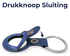 Rosso Element Apple AirTag Sleutelhanger Kunstleer Hoesje 2-Pack Blauw afbeelding 3