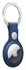 Rosso Element Apple AirTag Sleutelhanger Kunstleer Hoesje 2-Pack Blauw afbeelding 7