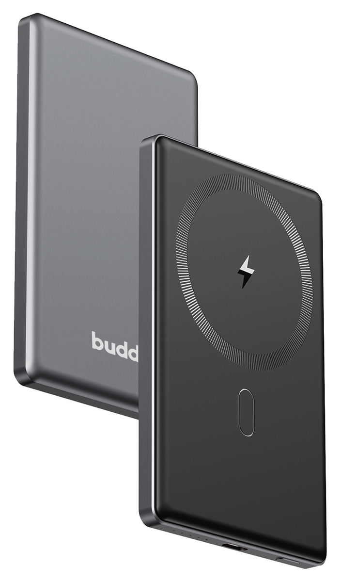 Buddi Connect 5.000 mAh MagSafe Powerbank Duo Pack Zwart 20W afbeelding 19