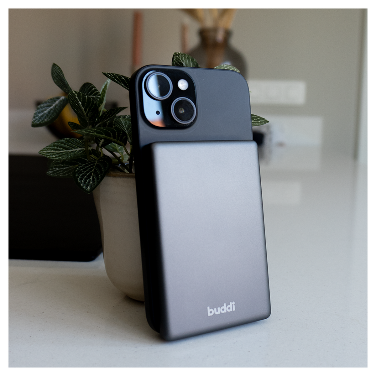 Buddi Connect 5.000 mAh MagSafe Powerbank Duo Pack Zwart 20W afbeelding 7