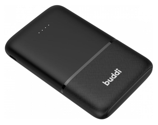 Buddi Go Powerbank USB-C Reisformaat Mini Compact 5.000 mAh Duo Pack Zwart afbeelding 12
