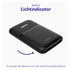 Buddi Go Powerbank USB-C Reisformaat Mini Compact 5.000 mAh Duo Pack Zwart afbeelding 6