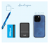 Buddi Go Powerbank USB-C Reisformaat Mini Compact 5.000 mAh Duo Pack Zwart afbeelding 9