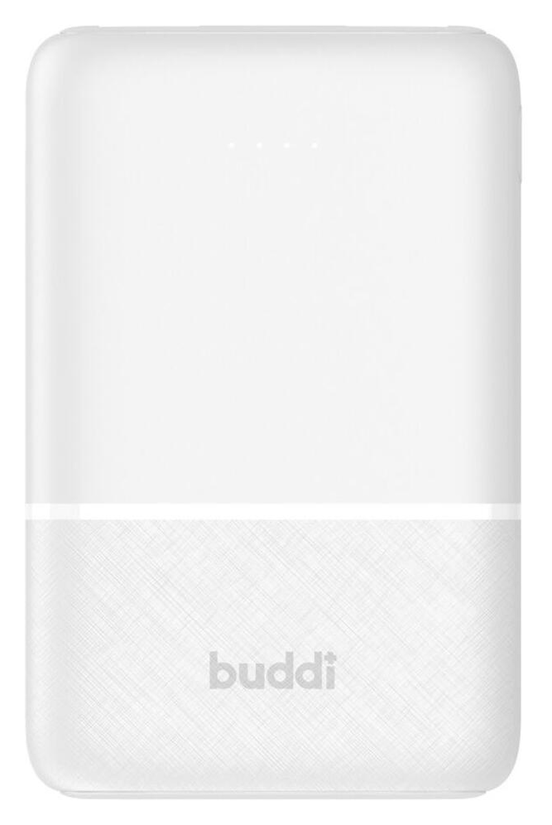 Buddi Go Powerbank USB-C Reisformaat Mini Compact 5.000 mAh Duo Pack Wit afbeelding 10
