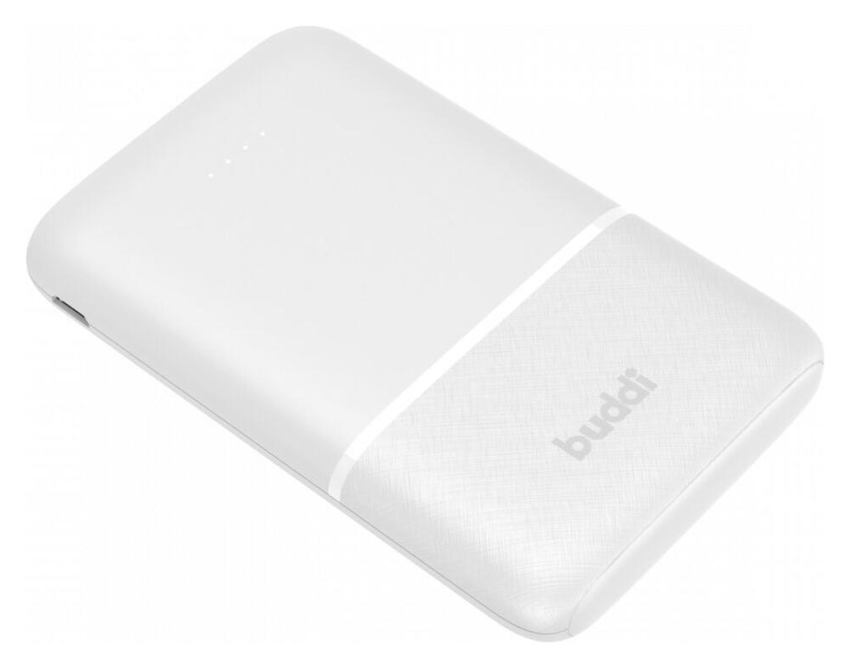 Buddi Go Powerbank USB-C Reisformaat Mini Compact 5.000 mAh Duo Pack Wit afbeelding 12