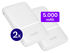 Buddi Go Powerbank USB-C Reisformaat Mini Compact 5.000 mAh Duo Pack Wit