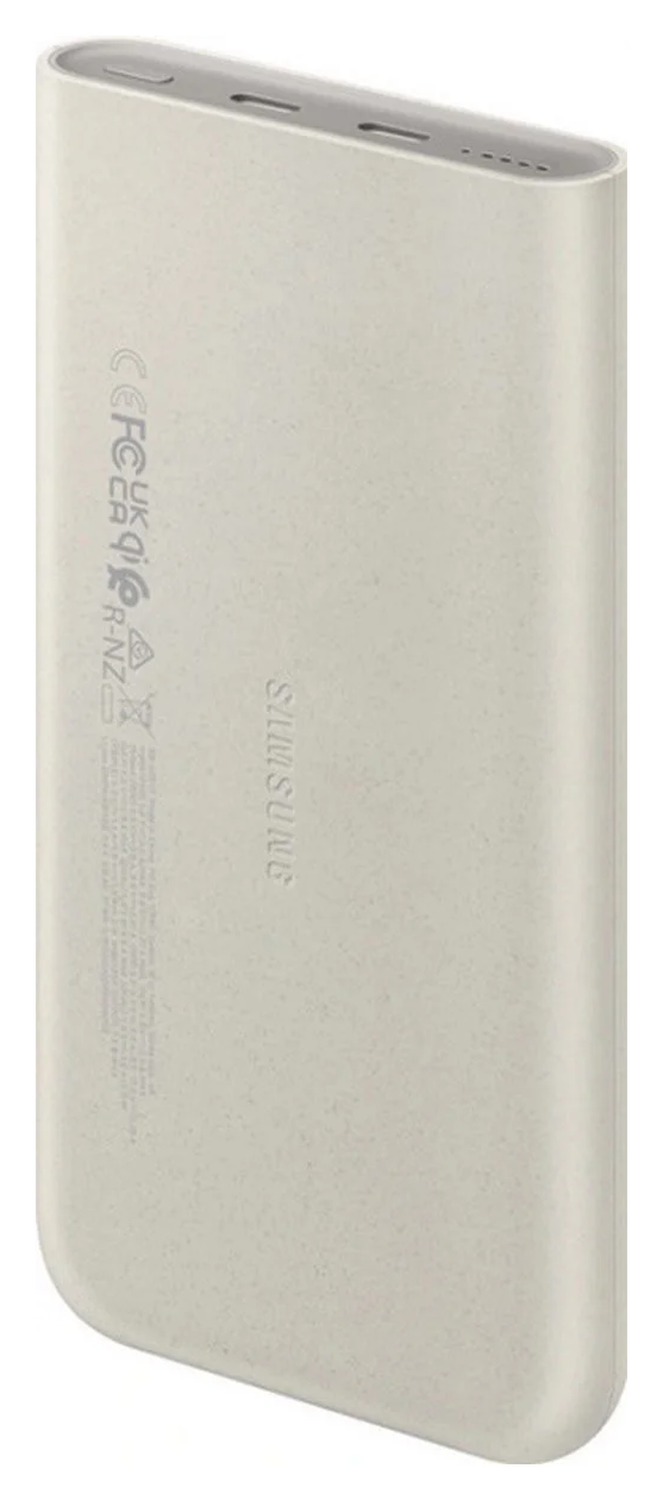 Originele Samsung 25W Wireless Powerbank met USB-C 10.000 mAh Duo Pack Beige afbeelding 11