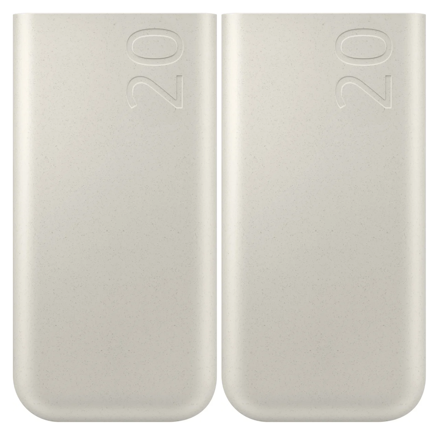 Originele Samsung 45W Fast Charge Trio USB-C Powerbank 20.000 mAh Duo Pack Beige afbeelding 2
